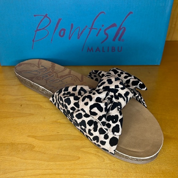 Bow Sandals Blowfish Animal Print Sandals Blowfish Shoes Blowfish